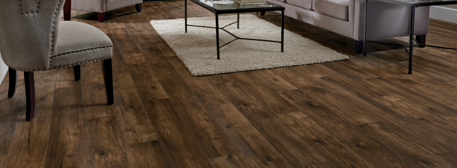 Hickory Hardwood Flooring in Living Room